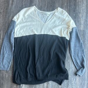 Max Studio Soft Cream Knit Top